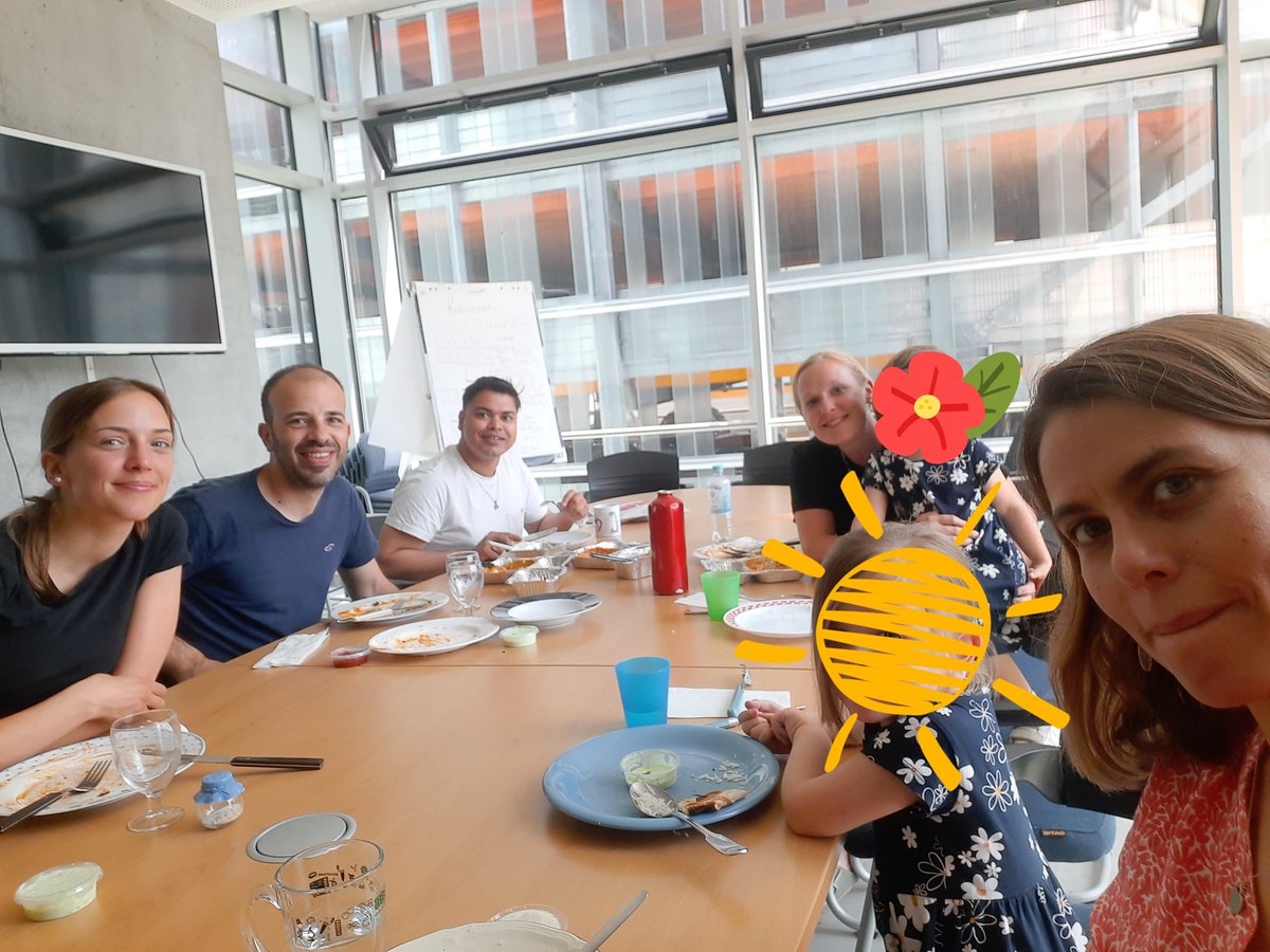 Farewell lunch to Sofia Peruzzo, who's leaving our group to start a PhD in Zurich. Thanks for all the great work Sofia!