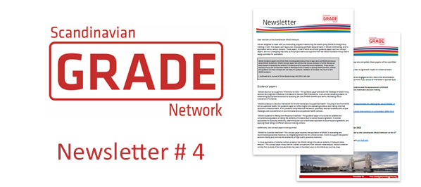 Our fourth newsletter is out! - See previous editions at: scandigradeworkinggroup.org/newsletter/ - To subscribe, send an e-mail to: scandi@gradeworkinggroup.org