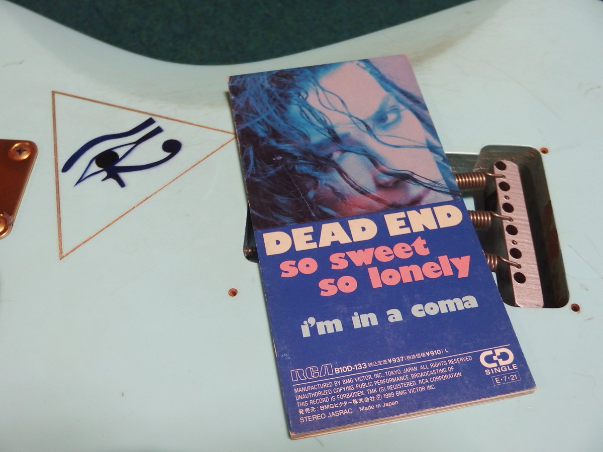 #NowPlaying 
#DeadEnd 
#SoSweetSoLonely
#足立祐二
