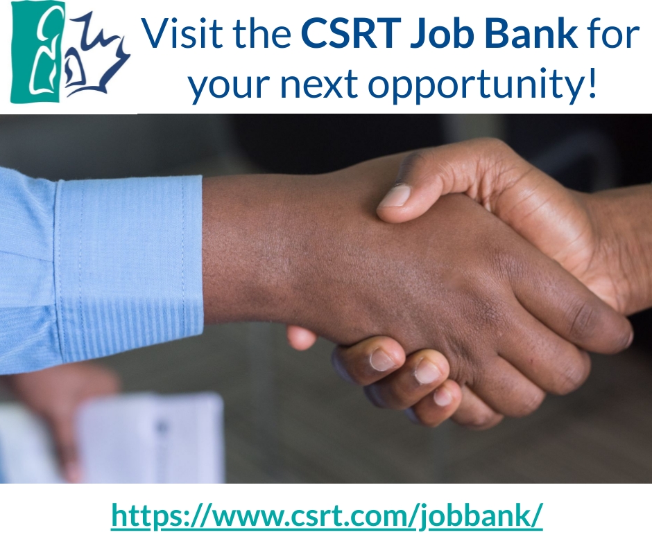 Check out the CSRT Job Bank at loom.ly/QXRxGDM
View current opportunities for registered respiratory therapists across the country 🇨🇦