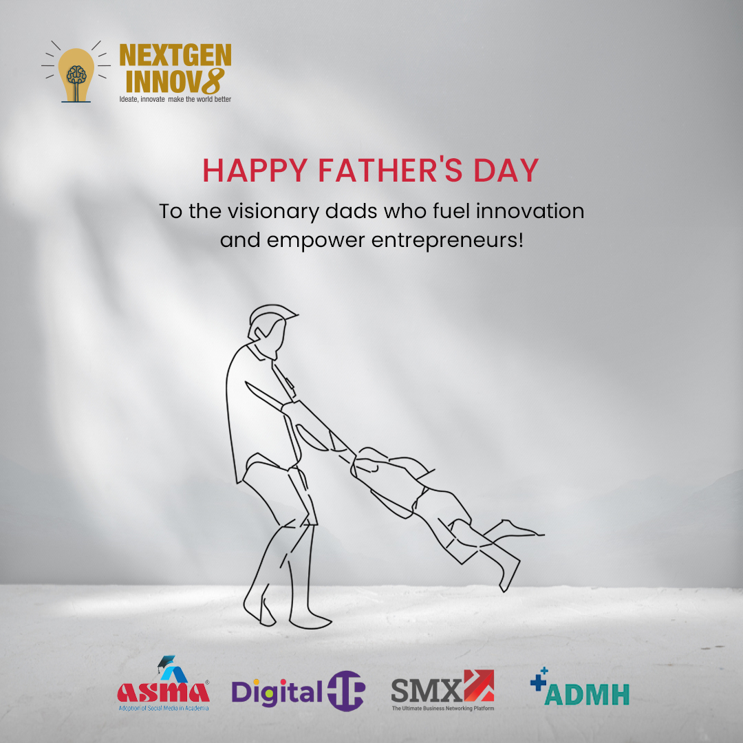 ✨ On this Father's Day, we celebrate the dads who are catalysts for innovation and champions of entrepreneurship. 🚀💡 Your unwavering belief in our ideas fuels our passion to make a lasting impact. Thank you for being our inspiration and guiding light.

#HappyFathersDay!