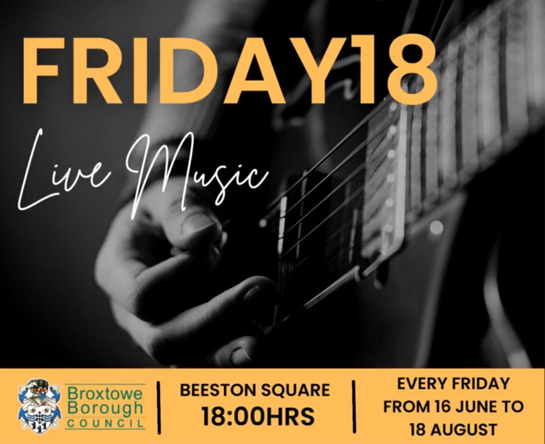 Anteloup's tweet photo. Just 4 hours to go before we open FRIDAY18 for 2023!!
We are SO looking forward to this. Please come along to Beeston Square at 6pm and enjoy a lovely, warm Summer evening and live music.
Hope to see you there!! https://t.co/LuePv7kfIU