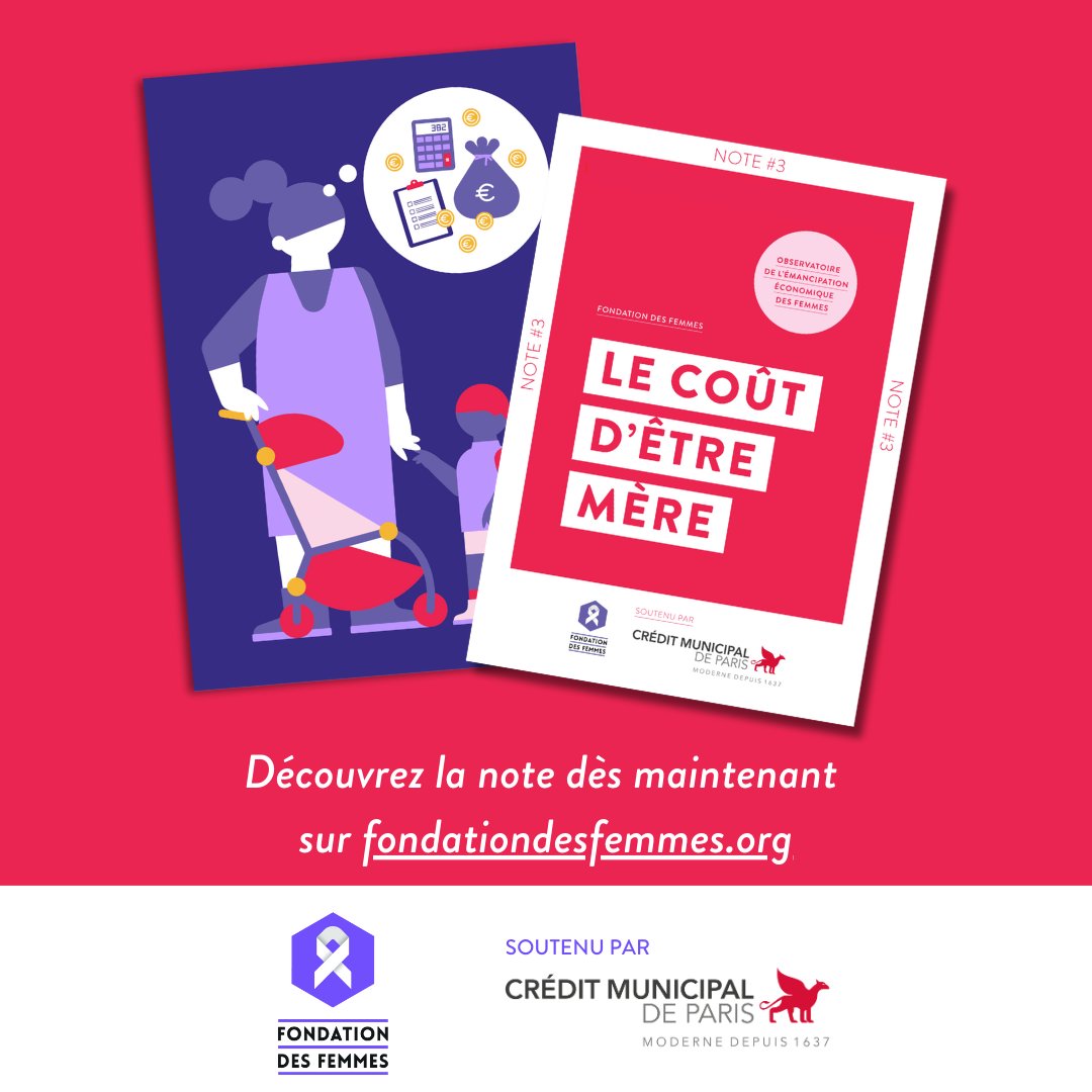 Les femmes paient le prix fort de leur maternité et cela, à long terme. 

Découvrez la 3e note de l'Observatoire  de l'indépendance économique des femmes par <a href="/lucilepeytavin/">Lucile Peytavin</a> <a href="/Lucile_Quillet/">Lucile Quillet</a> sur le coût psychologique, physique, financier d'être mère 👇

fondationdesfemmes.org/actualites/le-…