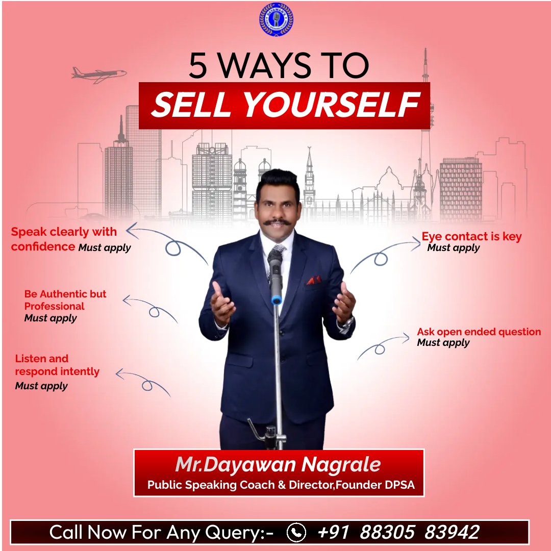 5 WAYS TO SELL YOURSELF 👍
#dayawannagrale  #dayawanspublicspeakingacademy  #PublicSpeakingSeminar #publicspeaker
#loveyourself #beyourself #believeinyourself #treatyourself #doityourself #yourself #challengeyourself #pushyourself #investinyourself #loveyourselffirst