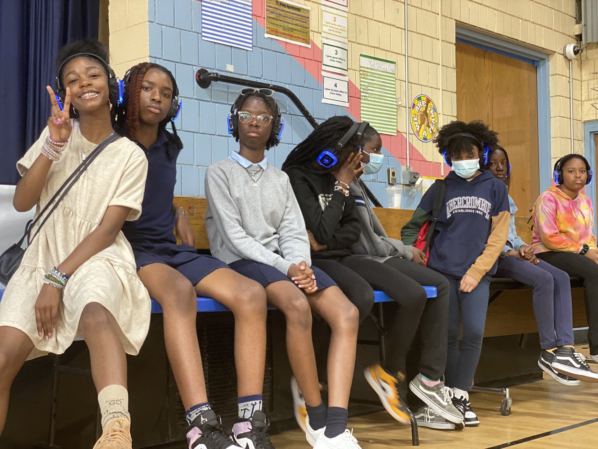 NPS_HTubman's tweet photo. Celebrating an Amazing 22-23 School Year with a Silent Dance Party @NPSvoices https://t.co/Gb2OZpjFsU