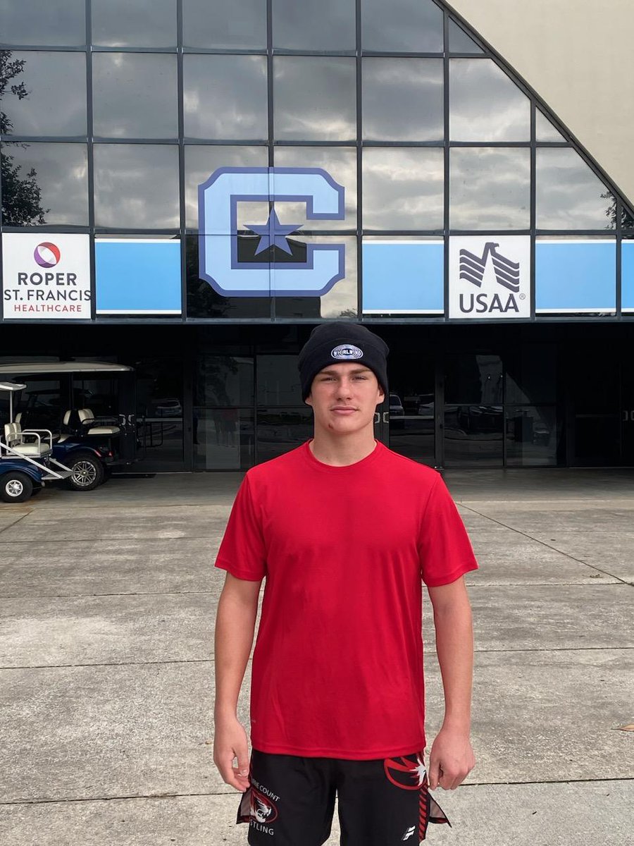 Austen Mayfield is putting in work this weekend! Went to Day 1 of Arturo Camp at Oxford High School and will be attending camp at The Citadel this weekend. CCHS Tiger Wrestling