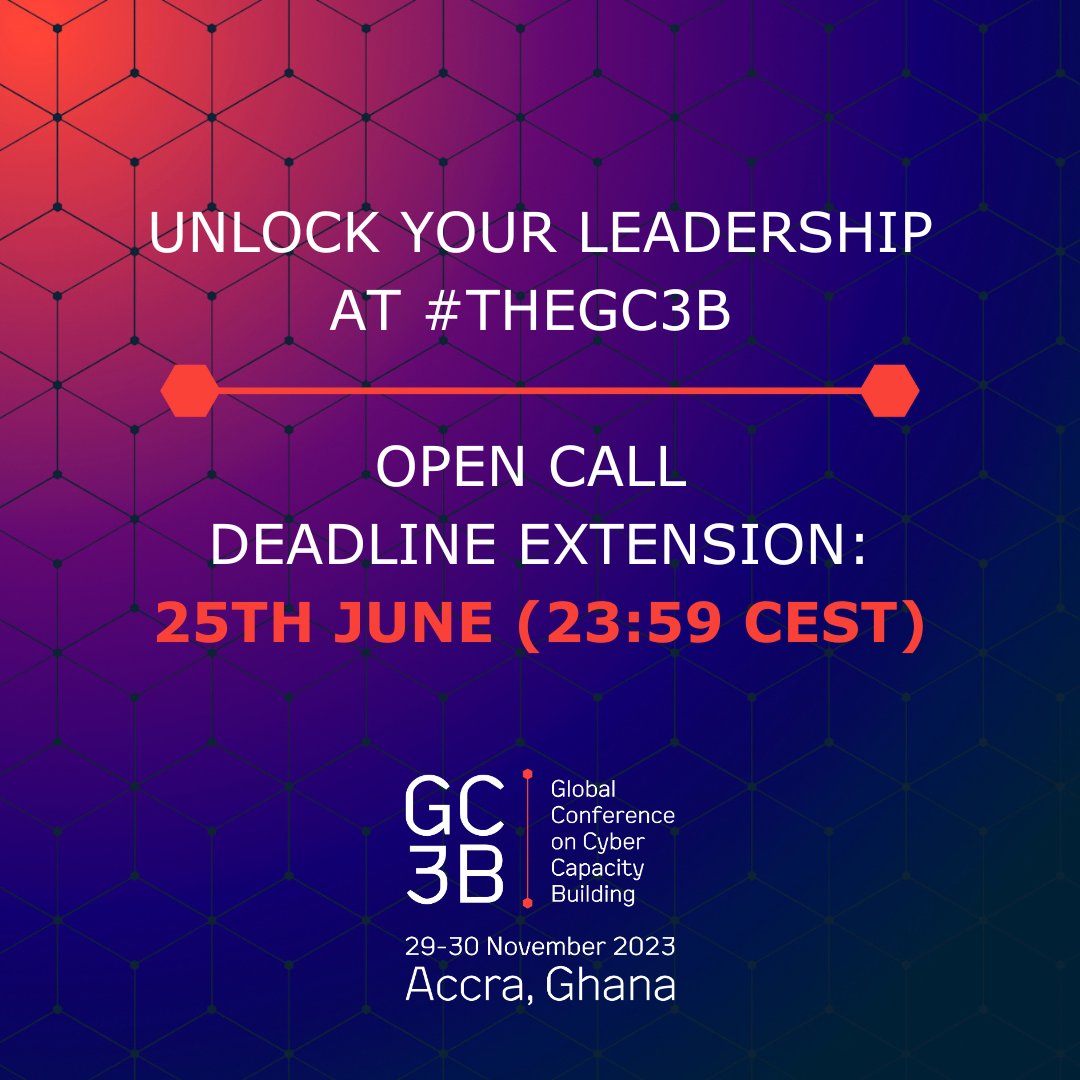 Global Conference on Cyber Capacity Building -GC3B tweet media