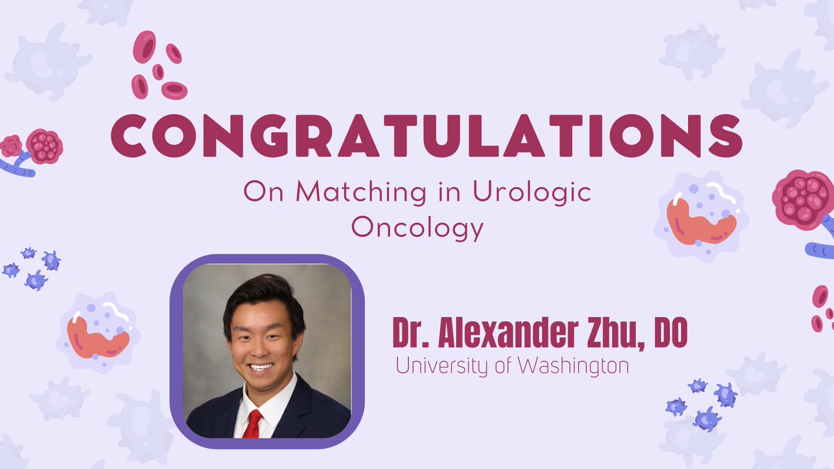 Congratulations to our newest member of the Urologic Oncology family! We are thrilled to welcome <a href="/alexzhuDO/">Alex Zhu</a> to <a href="/UroOnc/">Society of Urologic Oncology</a> where we will continue expanding our knowledge and shaping the future of urologic oncology <a href="/UWMedicine/">UW Medicine</a>  👏👏