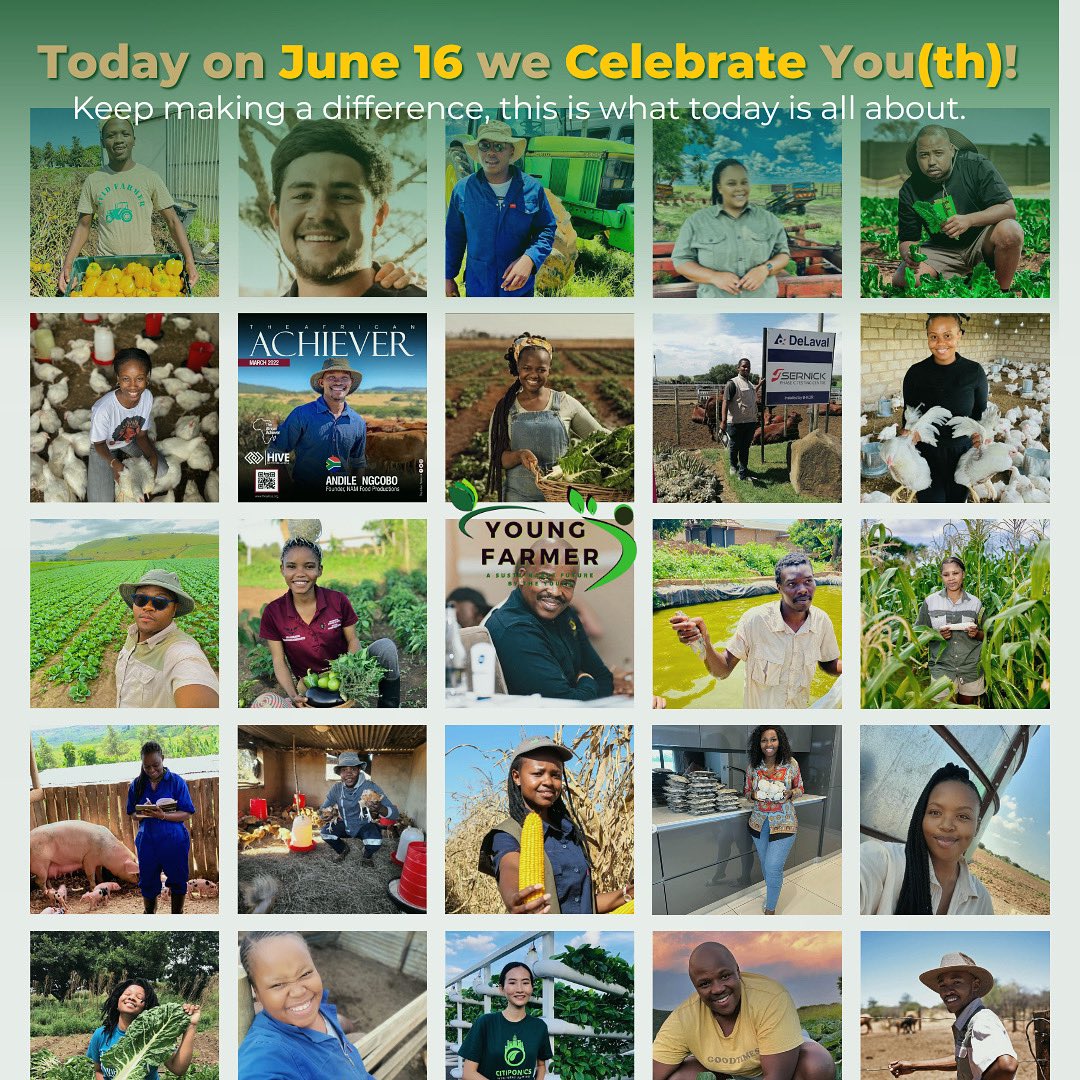 young_farmer_sa's tweet image. It’s Young Farmer appreciation Friday!

As we celebrate or rest on Youth Day, remember that your voice can make a difference! You are not too young to start and your voice matters. 

So, happy youth day young farmers! 🪴

#youthday #makingadifference #startyoung #youngfarmers
