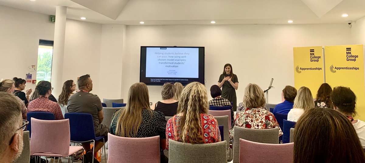 An excellent day with the <a href="/GTN_MK/">Greater Than Network</a> Greater Than Network at <a href="/MKCollege/">MK College Group</a> funded by <a href="/educationgovuk/">Department for Education</a> Supporting amazing maths and English teachers to make a difference in FE #GCSEresit #maths #English #LoveFE <a href="/DavidDidau/">David Didau</a> <a href="/jonnykayteacher/">Jonny Kay</a> <a href="/ExeterCollege/">Exeter College</a> <a href="/EmmaBell/">Emma Bell</a>