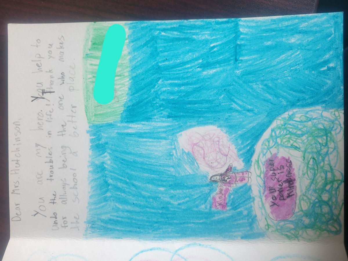 Best card ever! My superpower is kindness 😁 It's been a great year 🧡🖤 <a href="/BartonPto/">Clara Barton PTO</a>