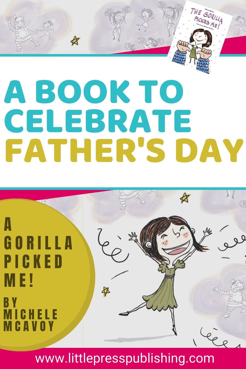 little_press's tweet photo. #FathersDay books! Celebrate the special bond b/n daddy & daughter with THE GORILLA PICKED ME! a rhyming #picturebook by @michele_mcavoy illust. by @valeillustra #Daddys_Girl #daddy_daughter
@BNBuzz https://t.co/0BlLGHfIDp https://t.co/D2OIIYqYBk