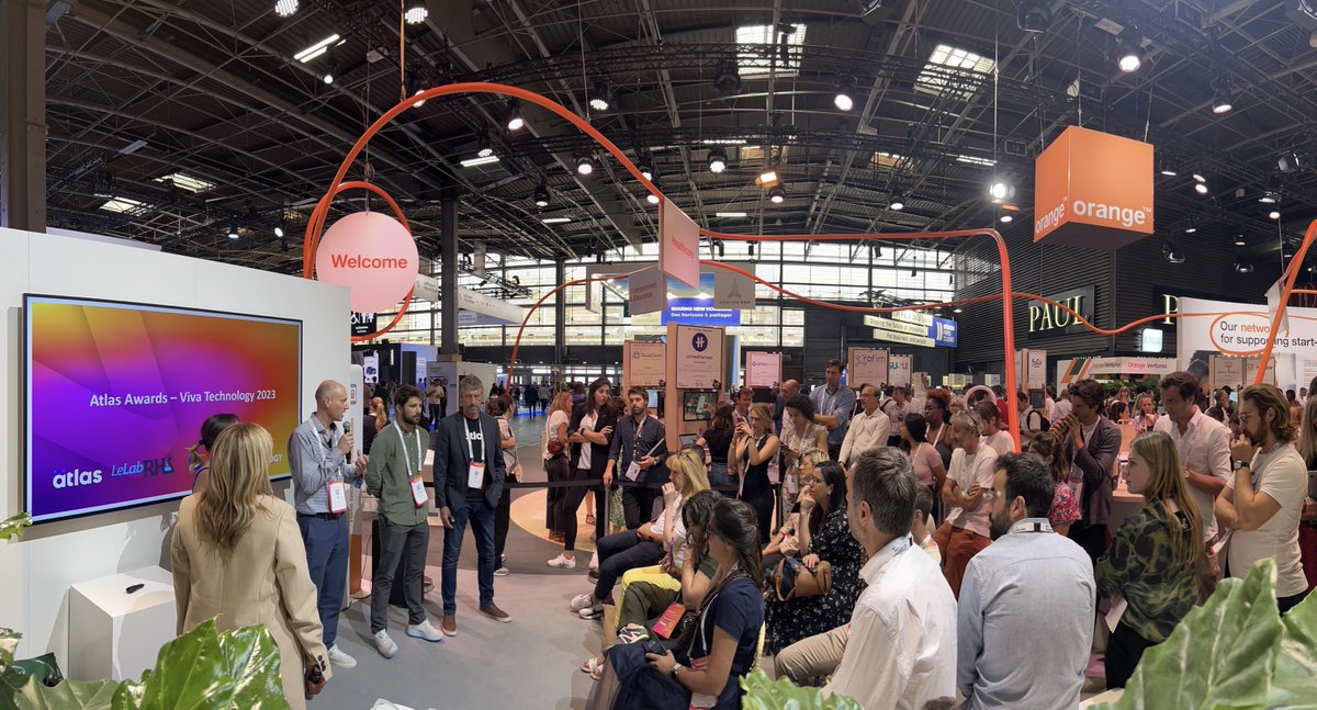 Atlas (@atlas_hxm) on Twitter photo Amazing turn out for the #AtlasAwards at <a href="/VivaTech/">Viva Technology</a> today in collaboration with @BusinessFrance and <a href="/LeLabRH/">Le Lab RH</a>. 🎉
Huge congratulations to our winners <a href="/dataiku/">Dataiku</a>, <a href="/ListenLeon/">Listen Léon</a> and NEOBRAIN.🏆
More photos to follow soon!
#VivaTech2023 #AtlasAwards Amazing turn out for the #AtlasAwards at <a href="/VivaTech/">Viva Technology</a> today in collaboration with @BusinessFrance and <a href="/LeLabRH/">Le Lab RH</a>. 🎉
Huge congratulations to our winners <a href="/dataiku/">Dataiku</a>, <a href="/ListenLeon/">Listen Léon</a> and NEOBRAIN.🏆
More photos to follow soon!
#VivaTech2023 #AtlasAwards