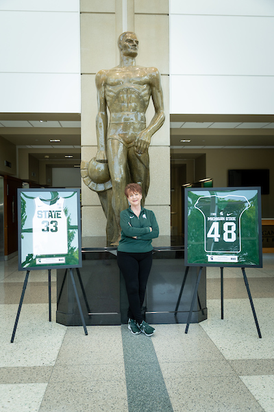 Retirement Day! After 48 years, 9 months and 2 weeks as an MSU employee, I'm retiring!  I worked in Justin Morrill College, Humanities Dept, Intramurals and the last 33 years and 2 months in the Athletic Department! #PDMSU #GoGreen