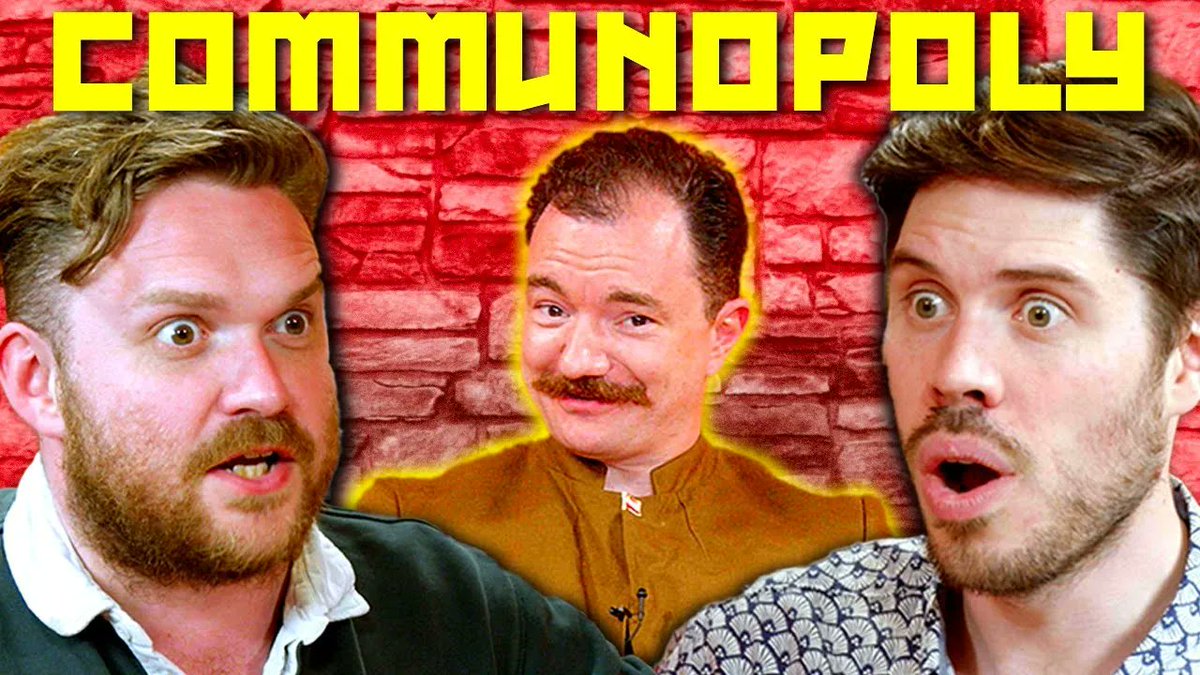 NoRollsBarred_'s tweet image. It's HOUSE RULES DAY! 🎲 A day where we take a classic board game and completely f*ck it up. This month is no different...

It's Monopoly, But COMMUNIST! 😅 Watch now 📽️ youtu.be/jkN6xxyEgZc

Starring @AdamTheBlampied, @sullivanbeau &amp;amp; @domjallen