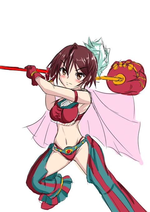 #なめこイラスト #マギレコ #眞尾ひみか #アリサ