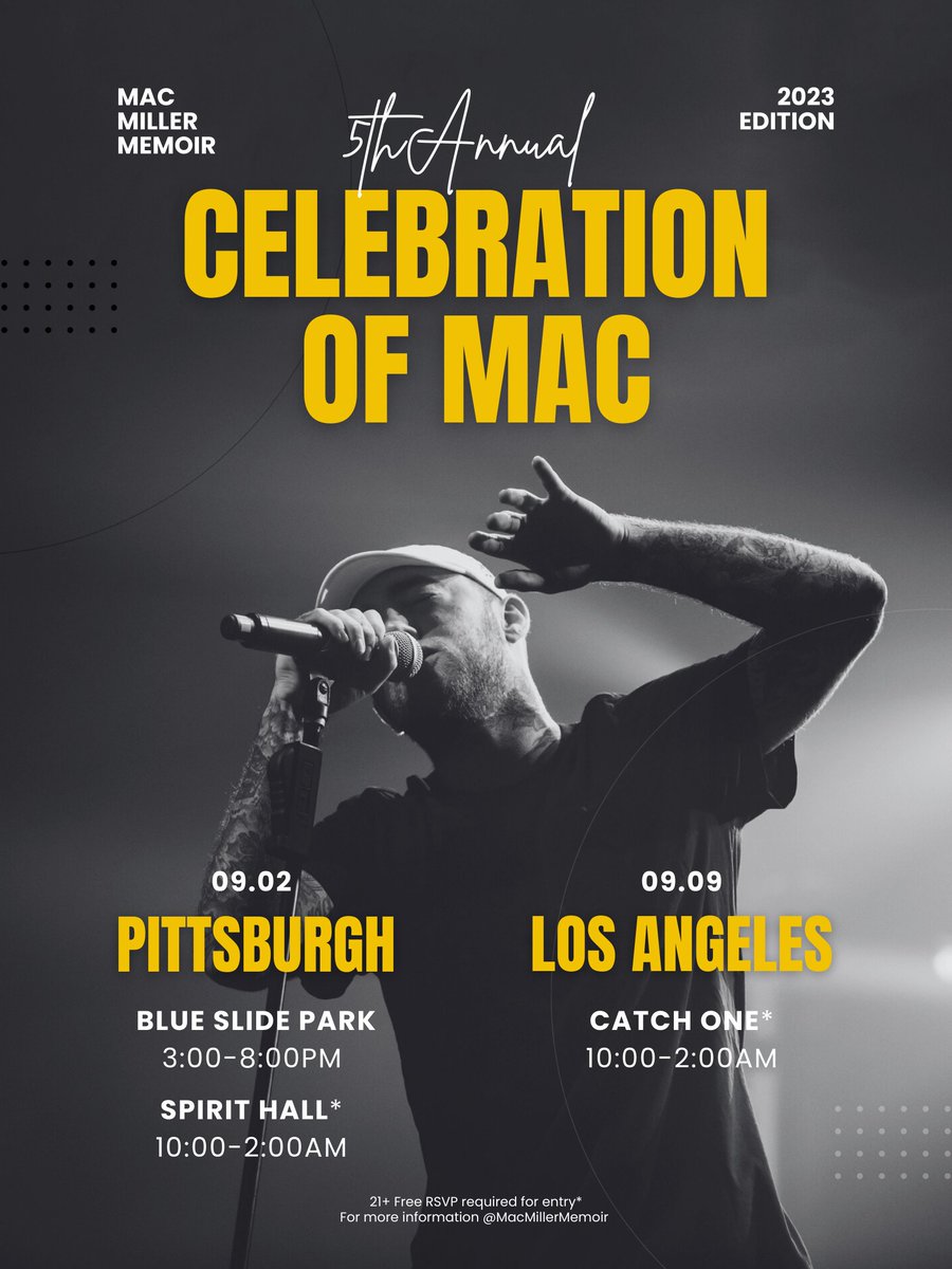 The 5th Annual Celebration of Mac ✨

We're excited to see everyone in both Pittsburgh and Los Angeles this year!

Pittsburgh RSVP: bit.ly/pittsburghrsvp
Los Angeles RSVP: bit.ly/losangelesrsvp

More info below.