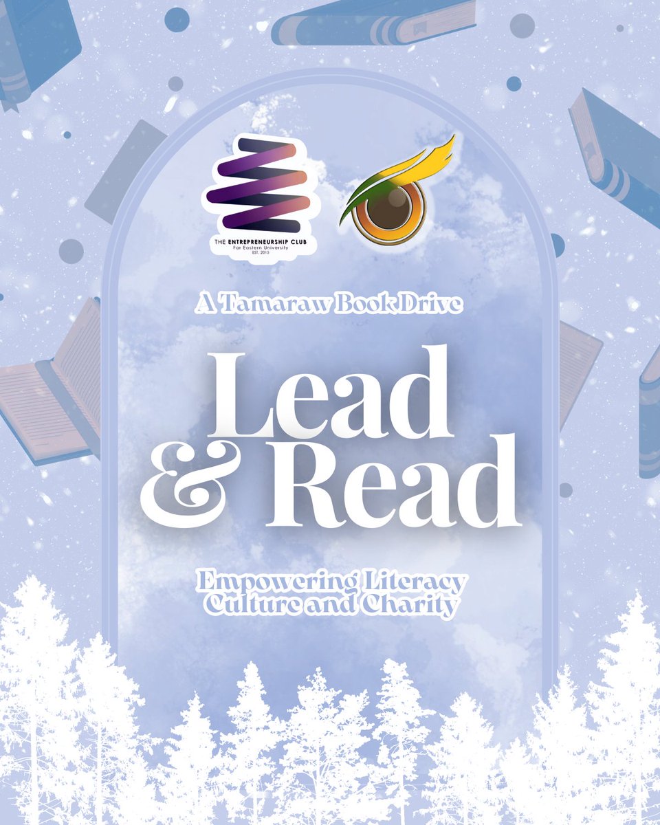 TheEClub_FEU's tweet photo. The moment has come to brighten young hearts and make a difference!

The FEU Scholars' Society and The Entrepreneurship Club - FEU are thrilled to announce that the donations for our "Lead and Read" donation drive is about to pour in like confetti, spreading joy and warmth to https://t.co/JgpzbaQB4q