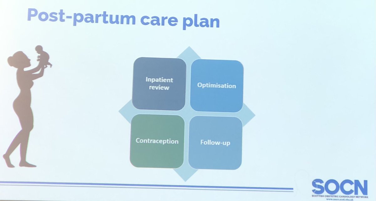 Fantastic presentation from Maggie Simpson on Developing cardiac obstetric care plan. Very useful learning points.