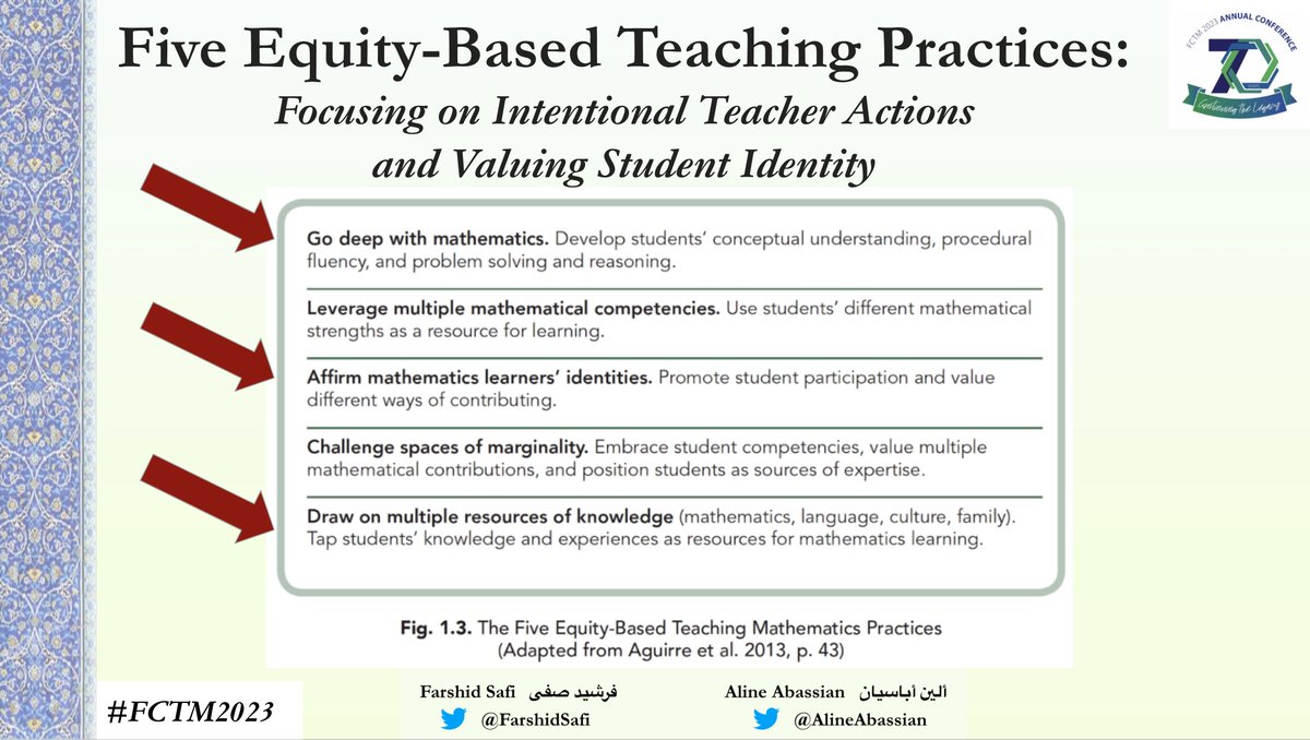 Farshid Safi | فرشید صفی (@farshidsafi) on Twitter photo So excited for all the terrific sessions at <a href="/FCTMath/">FCTM</a> #FCTM2023 today! Put it on your schedule, bring a colleague, and join <a href="/AlineAbassian/">Aline Zghayyar Abassian</a> and me this afternoon from 3:30-4:30 PM. Valuing Teacher and Student Identity AND Focus on Mathematics! <a href="/UCFCCIE/">UCFCCIE</a> <a href="/UCFTeacherEd/">UCF School of Teacher Education</a> So excited for all the terrific sessions at <a href="/FCTMath/">FCTM</a> #FCTM2023 today! Put it on your schedule, bring a colleague, and join <a href="/AlineAbassian/">Aline Zghayyar Abassian</a> and me this afternoon from 3:30-4:30 PM. Valuing Teacher and Student Identity AND Focus on Mathematics! <a href="/UCFCCIE/">UCFCCIE</a> <a href="/UCFTeacherEd/">UCF School of Teacher Education</a>
