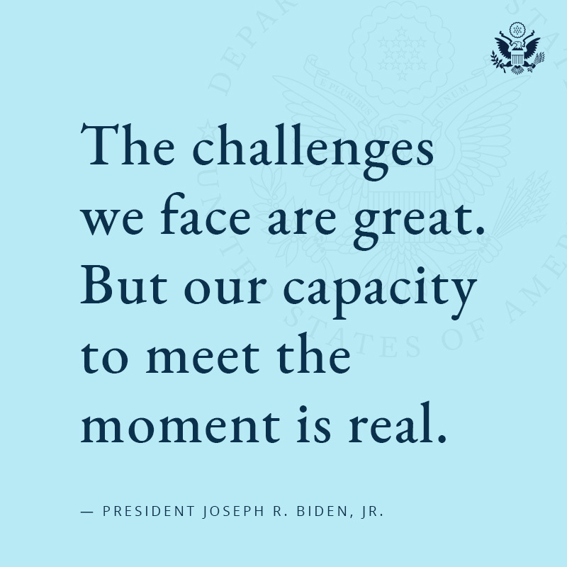 .<a href="/POTUS/">President Donald J. Trump</a> to our Ambassadors and Chiefs of Mission: We’re investing in our strengths at home. We’re investing in our strengths abroad. The alliances and partnerships that you maintain and deepen every day are the heart of our strategic advantage in the world.
