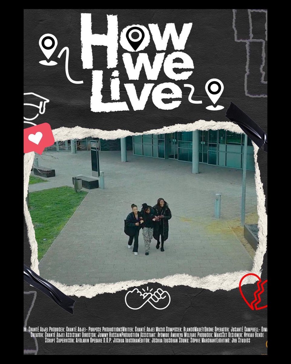 A Short Story by Chante Adjei &amp; you know I’m gonna tap in for new writers &amp; producers entering the scene.

This gave me feelings of nostalgia for uni, it was also intense, the cliffhanger has me wanting more!

You can watch How We Live on YouTube 👇🏾 

youtu.be/68wLmi9jHH8