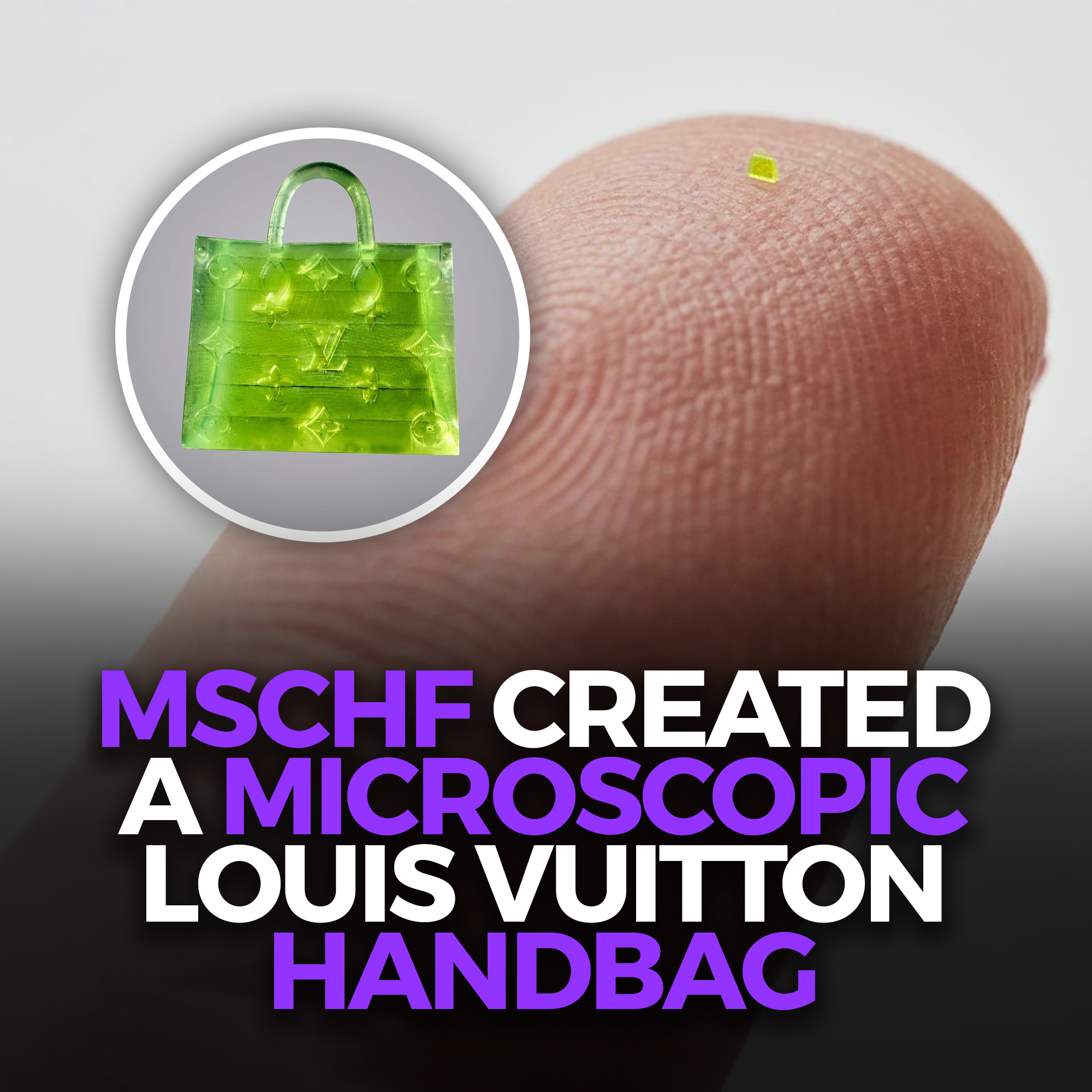 MSCHF Auctions Its Microscopic Handbag