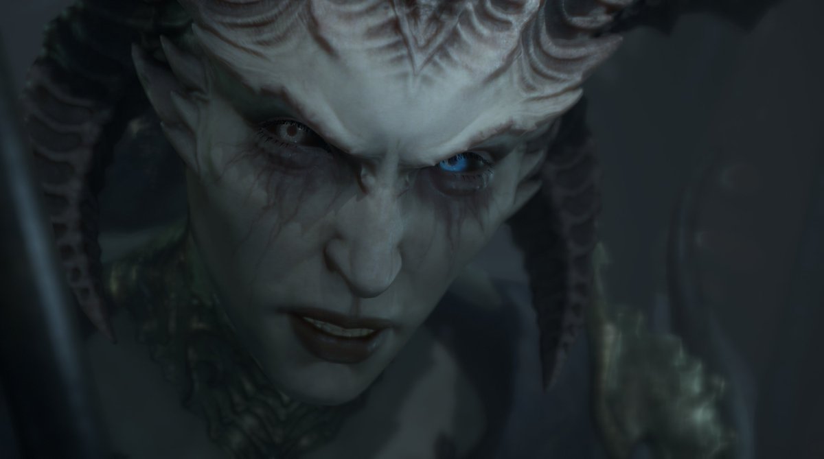HidingAdriana's tweet photo. playing some #Diablo4 .. Lilith looks pissed https://t.co/BTGe6jZclY