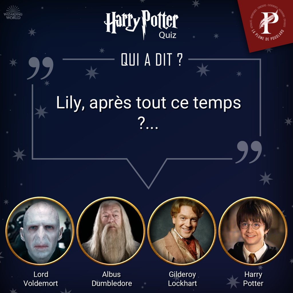 LaPlumePoudlard's tweet photo. [Harry Potter Quiz - Qui a dit ?]

Quel personnage à dit la phrase dans l'image ? 
A vous de jouer !

Rendez-vous demain en story Insta et Facebook pour découvrir la réponse !

#HarryPotter #QuiADit #Quiz #JKRowling #OnJoueEnsemble #WizardingWorld #LaPlumeDePoudlard https://t.co/qwmI6cCLoY