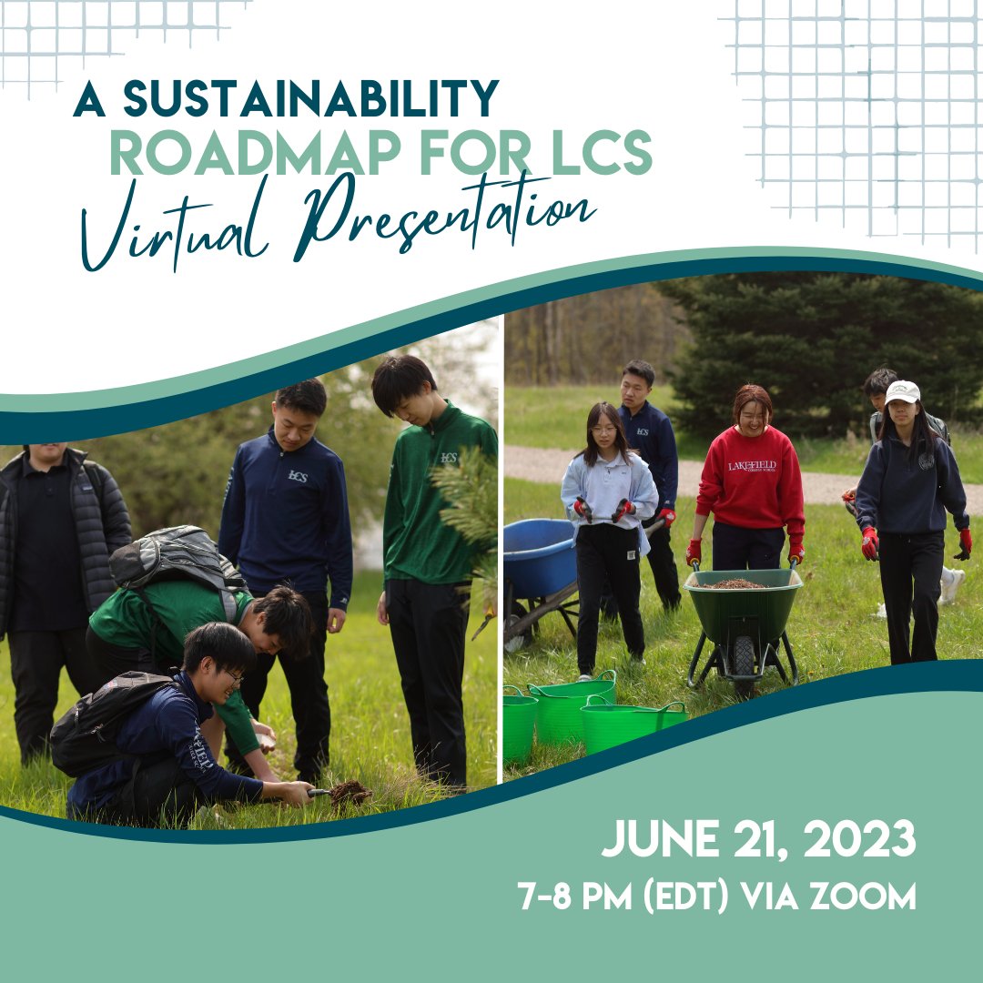 Join us as we delve into the future of learning and sustainability! 🌍✨ Be part of the conversation and gain insights on critical issues shaping our school. Register now for the final presentation on June 21. 👉 ow.ly/GGFZ50OBimz #LakefieldCollege #Sustainability