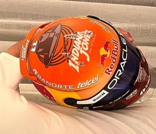 Indiana Jones themed helmet design of Sergio Perez for the #CanadianGP 
🎨 JMD Helmets / MDM Designs

#CanadaGP #sp11 #perez #redbullf1 #redbull #helmet #motorsport #f1 #formula1 #indi
