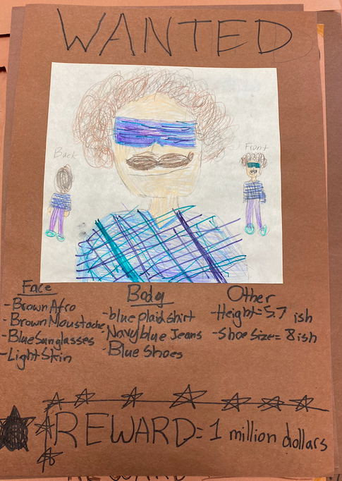 BPSHawks6's tweet photo. For our Science- Evidence & Investigation Performance Task students created a wanted poster for the culprit who stole our Mark Book. Will we be able to solve this crime and go to Grade 7? Stay tuned! #BPSHawks6 #BPSHawksLearn #WeAreCBE https://t.co/NJRZ5SEc4W