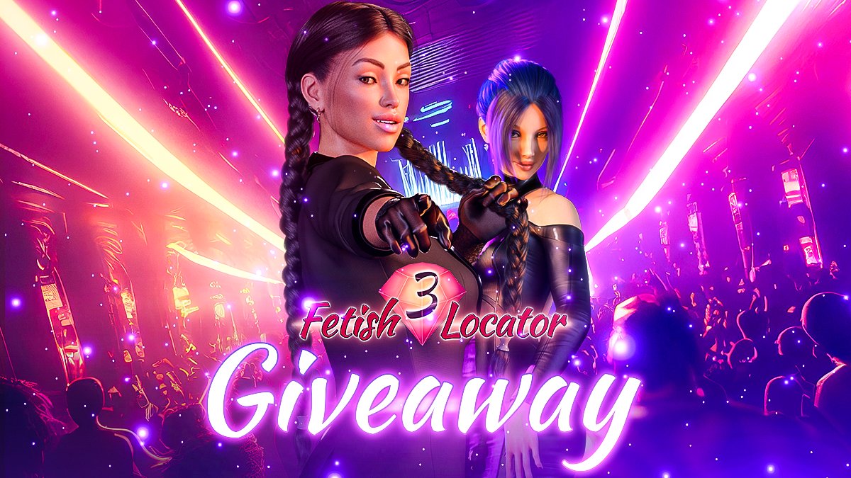 vi_novella's tweet photo. Fetish Locator fans, we are doing a big giveaway!

We have 20 Fetish Locator Week 3 keys for you!

To enter the giveaway:
1. Like this Tweet
2. Comment your favorite FL girl
3. Retweet

Good luck to everyone! https://t.co/1LWFvLU8z8