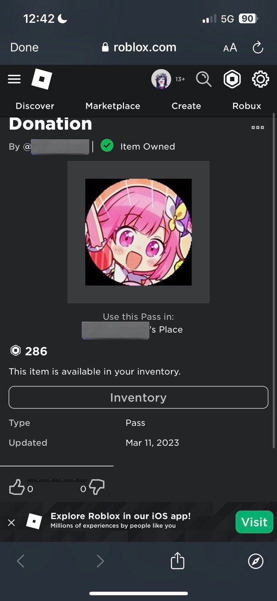 geminitays's tweet photo. @Chusuwb is trusted! I went first and bought their gamepass and they gave me the diamonds. They’re a super kind and patient trader, would definitely recommend <3 https://t.co/LmJKRlFLn0