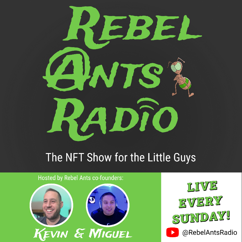 RebelAnts's tweet photo. 📢 Art lovers unite! Join Rebel Ants Radio for digital art insights, global artist interviews, and support for the underdogs. 🐜Let's restore credibility, celebrate artists' true selves, and get inspired! Sub in on YT and podcast now! 🎙️#DigitalArt #Interviews #SupportingArtists