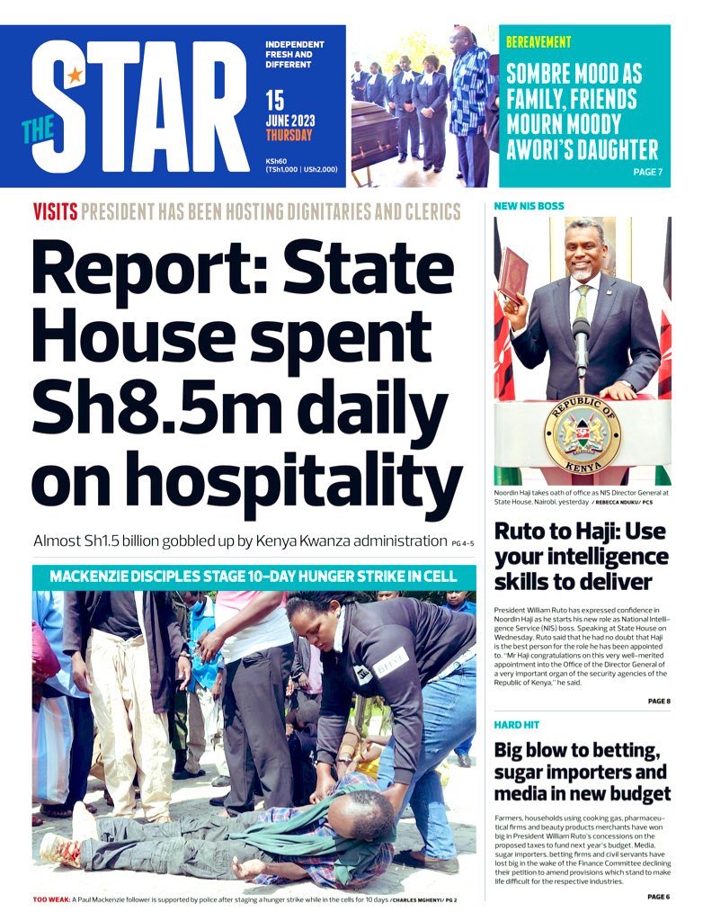 AzimioTv's tweet photo. So Kenyans should tighten their belts while others buy bigger belts ama? https://t.co/lCWCj7sEJv