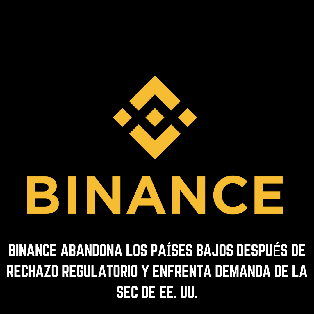 AlfaCapitalDeFi's tweet photo. El intercambio de criptomonedas Binance abandonará los Países Bajos después de que se rechazara su solicitud de registro bajo la autorización de criptomonedas holandesa.
#crypto #ethereum #bitcoin #binance https://t.co/6uNdVqsj32
