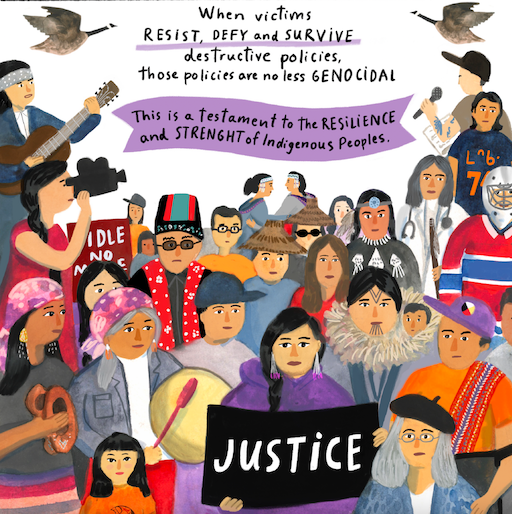 groulx_lynne's tweet image. The #MMIWG2S National Inquiry clearly declared Canada committed genocide against Indigenous Peoples. This is Canada's truth. It’s time we taught it in Canada's schools. Tomorrow @NWAC_ca launches #TeachtheGenocide. Sign up for updates: teachthegenocide.ca #cdnpoli