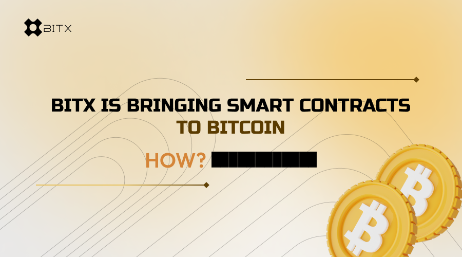 Even tho its impossible to implement Smart contracts fully on-chain , BitX is working on ▇▇▇▇▇▇.

#BRC20 #BitX #Bitcoin