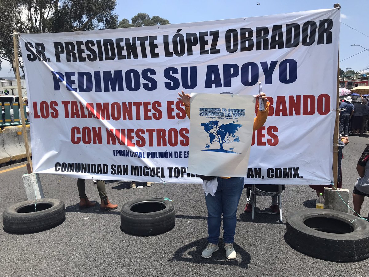 #Aviso Hasta el momento no ha llegado ninguna autoridad competente con la cual establecer el diálogo y darle solución a nuestra problemática. #ULTIMAHORA el bloqueo Continúa. #Tlalpan #Topilejo #Cuernavaca