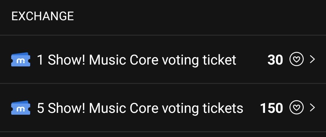 StrayKidsGlobal's tweet photo. 📢 Music Core: Live Vote 

Stays! Make sure you have exchanged your 150 beats to 5 LIVE VOTING tickets.

We will only have 1 hour time for live voting so be prepared for tomorrow in advance. 

Let's get that MuCore win 😼🔥 https://t.co/lLsYPcLT0H