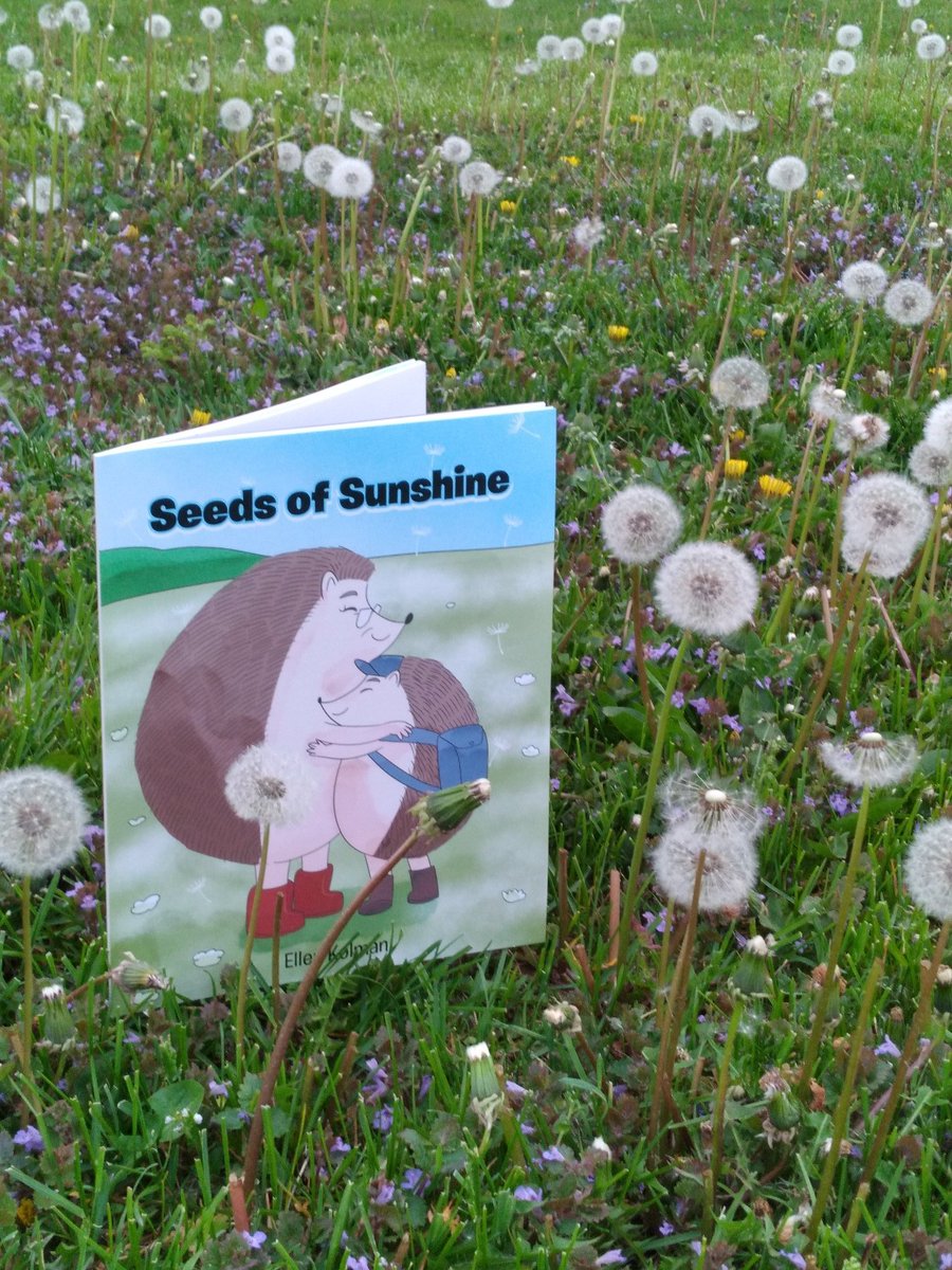 #writingcommunity 
#kidlt 
Seeds of Sunshine is based on the idea that like a dandelion puff spreads its seeds into the world with a puff of air. Our words spread onto other people every time we speak. Will our words be seeds of kindness or weeds of hurt? #PB