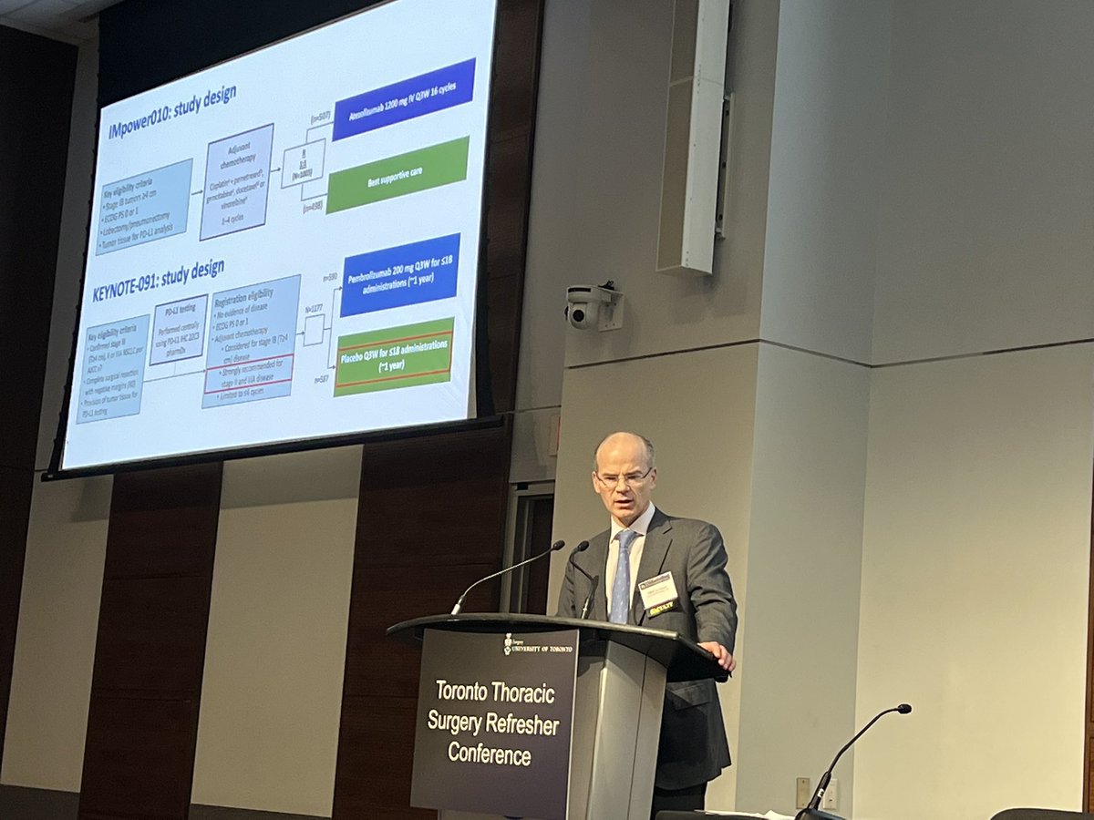Amazing first day of talks at our 47th Toronto Thoracic Surgery Conference <a href="/UHN_Surgery/">UHN Sprott Department of Surgery</a>