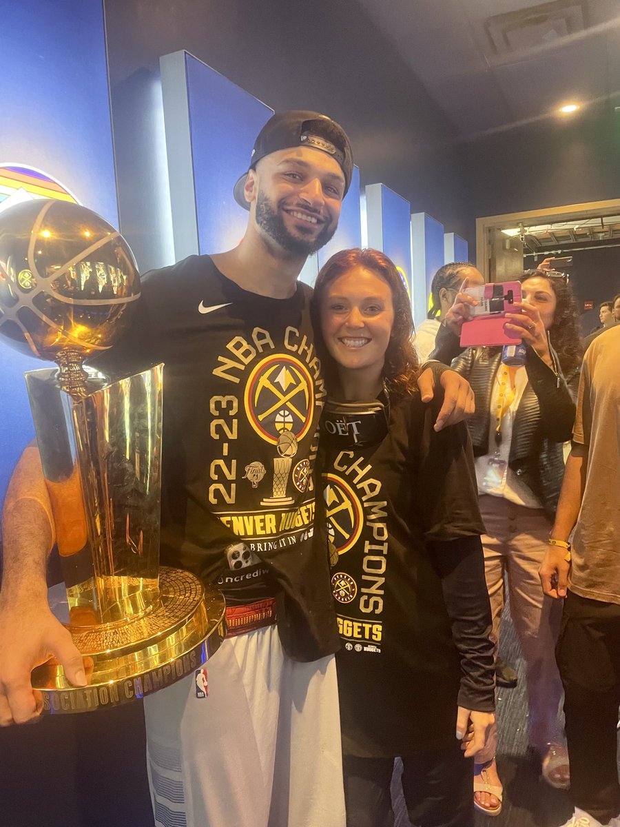 HPU Physical Therapy (@hpu_dpt) on Twitter photo The stuff dreams are made of! YES, ⤵️that IS HPU💜DPT Class of ‘22 grad Dr. <a href="/LauraMarshall/">lauramarshall</a> w/<a href="/DenverNuggets/">We're now @nuggets!</a> star🏀player <a href="/JamalMurray/">jamal murray</a>! In case you haven't heard, the Nuggets are the 2022-2023 NBA Champions🏆!! Laura is the Team DPT for the Nuggets!🤩💪🏼🥰!!! <a href="/APTAofNC/">APTAofNC</a> #nbachamps The stuff dreams are made of! YES, ⤵️that IS HPU💜DPT Class of ‘22 grad Dr. <a href="/LauraMarshall/">lauramarshall</a> w/<a href="/DenverNuggets/">We're now @nuggets!</a> star🏀player <a href="/JamalMurray/">jamal murray</a>! In case you haven't heard, the Nuggets are the 2022-2023 NBA Champions🏆!! Laura is the Team DPT for the Nuggets!🤩💪🏼🥰!!! <a href="/APTAofNC/">APTAofNC</a> #nbachamps