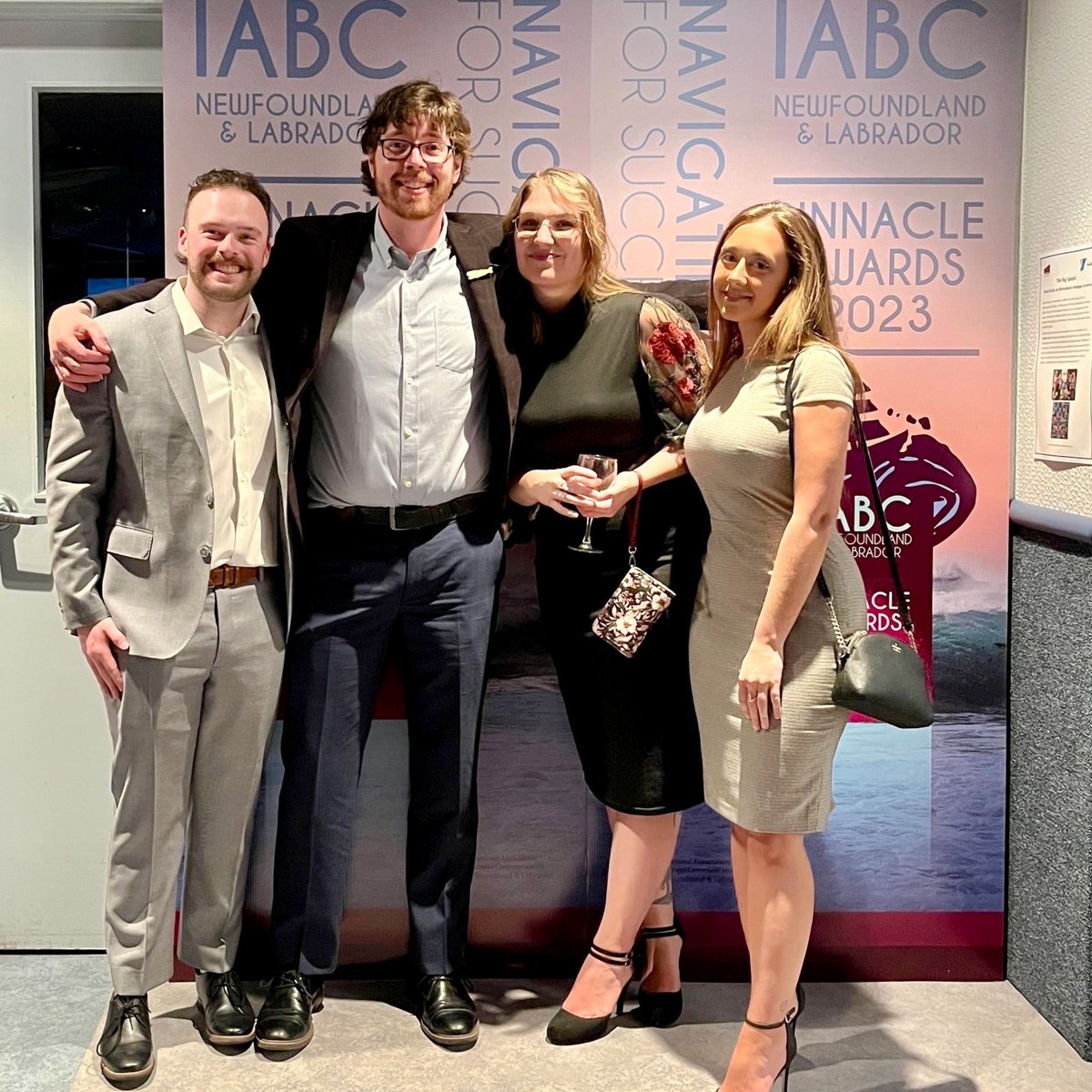 This year at the @iabcnl Pinnacle Awards, we were responsible for judging and presenting the student portion of the event. It was a wonderful evening dedicated to recognizing communication excellence in our community! Congrats to all winners! 🏆