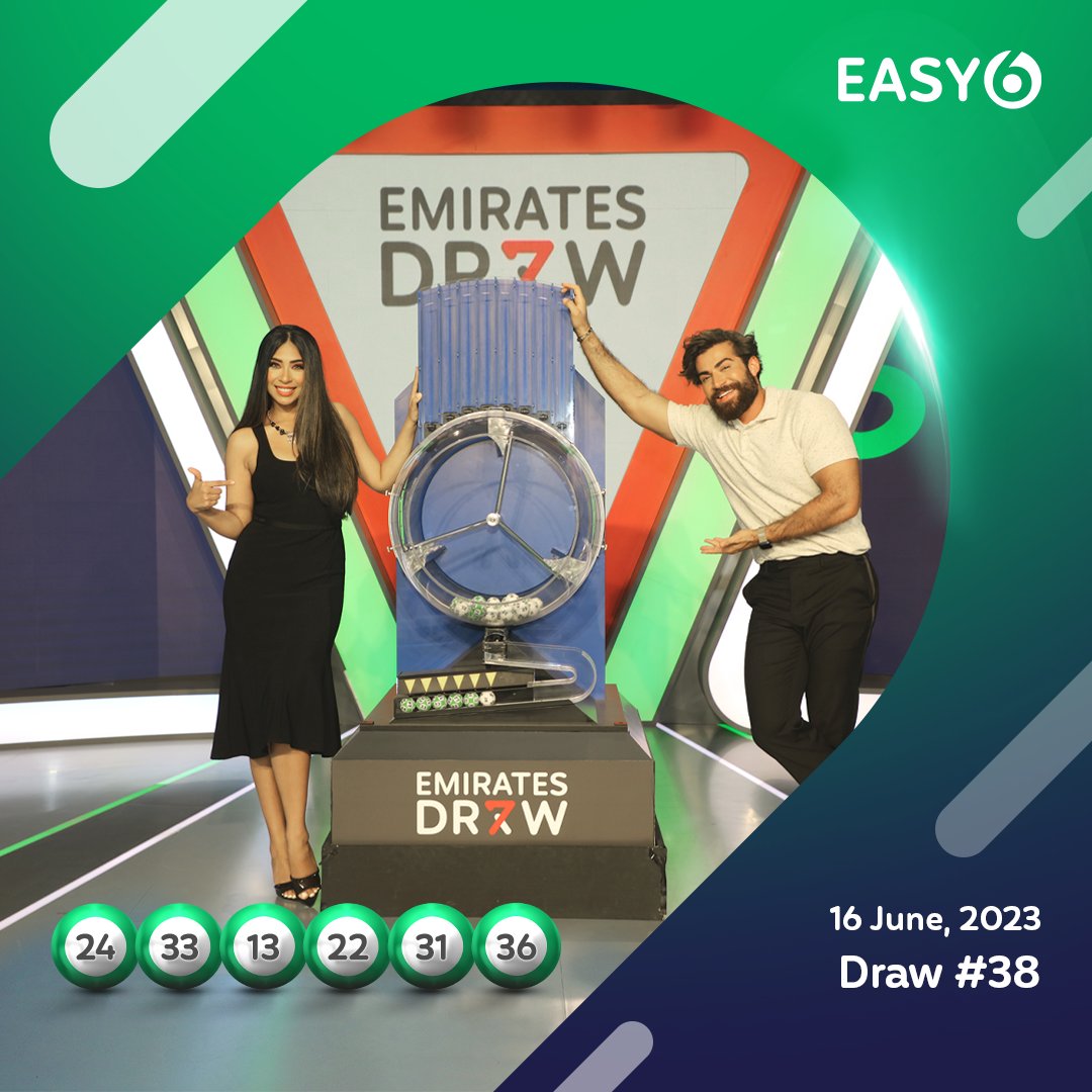 emiratesdraw on Twitter: "Congratulations to all our EASY6 winners in ...