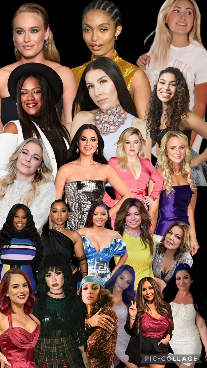 Best idols ever💕
@iamjojo @ddlovato @torikelly @JENNIWOWW @snooki @DeenaNicoleMTV @MsAmberPRiley @ChloeBailey @HalleBailey @ShaniaTwain @martinamcbride @leannrimes @katyperry @kellyclarkson @LeahMesser @keisharenee @realcarsengray @JordinSparks @levenrambin @taylordooley