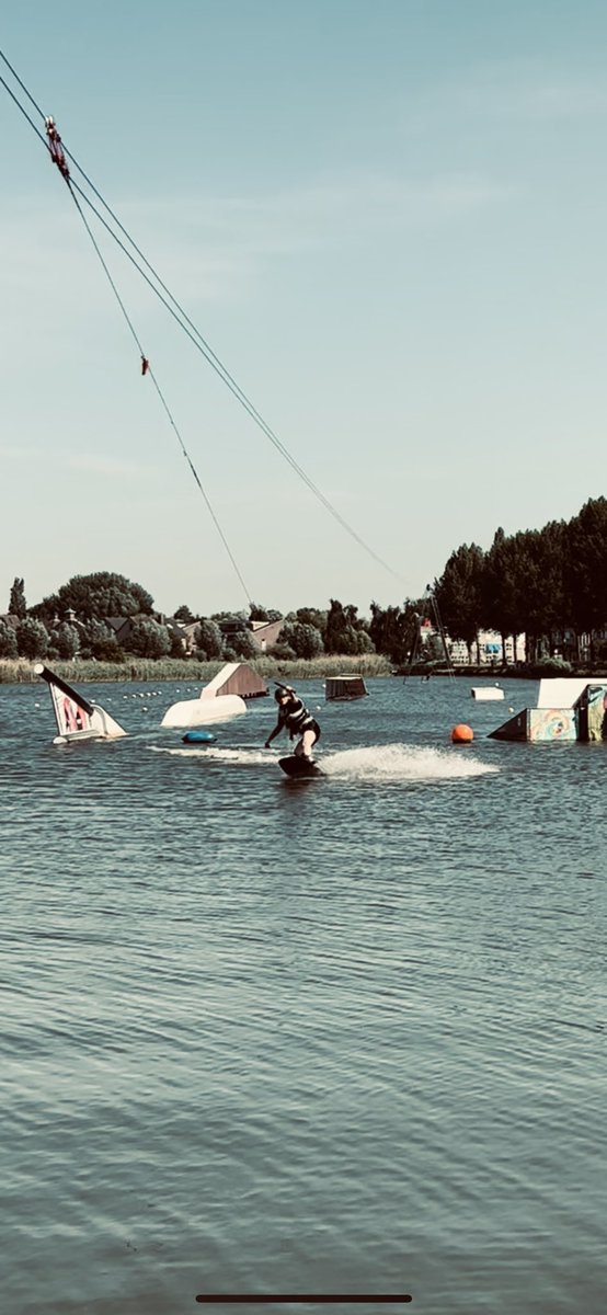 I am having fun… #wakeboard