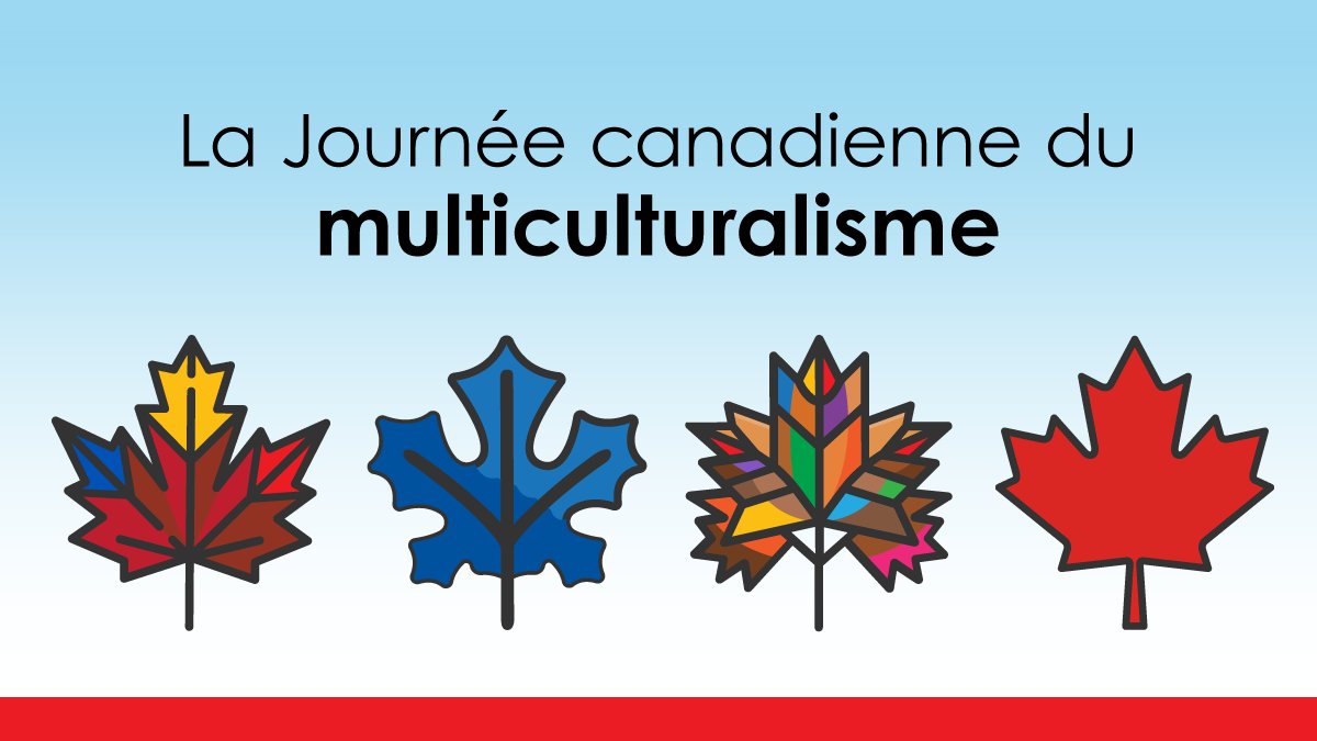 La #Journéecanadiennedumulticulturalisme rend hommage aux nombreuses communautés culturelles qui contribuent à bâtir une société canadienne forte et dynamique. Pour en savoir plus : tinyurl.com/2awwfk44 #JournéeMulti