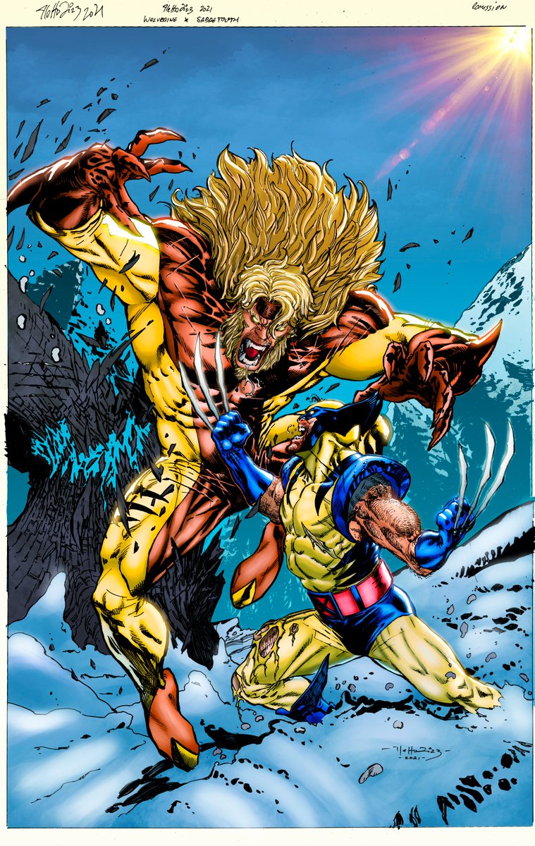 Hey guys, check out my latest colors: Wolverine vs Sabretooth! What do you think?

#comicbooks #comicbookcolorist #wolverine #sabretooth #samples #videogames #comics #comicbookcolorist #xmencomics #xmen